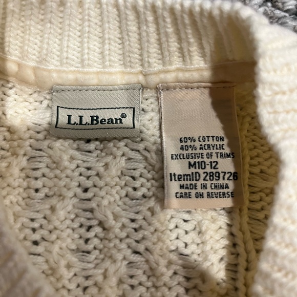 L.L. Bean Button Down Sweater - Picture 3 of 4